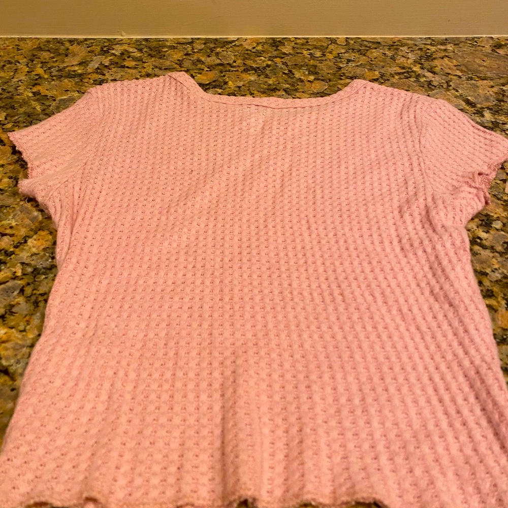 Light weight pac sun pink shirt